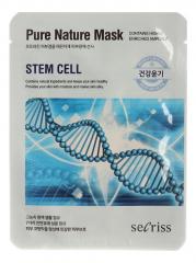 ANSKIN Secriss Pure Nature Mask Pack- Stem cell Маска для лица тканевая 25мл