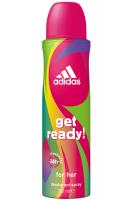 ADIDAS Get Ready! Дезодорант-спрей для женщин 150 мл