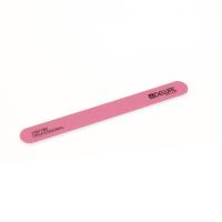 DEWAL Пилка Neon для искусственных ногтей прямая Розовая, 120/120, 18 см 9101708