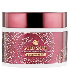 ENOUGH Gold Snail Moisture Whitening Cream Крем для лица с Муцином улитки 50 мл