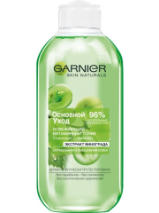 GARNIER Skin Naturals Основной уход Тоник освежающий для нормальной и смешанной кожи 200 мл