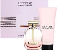 NINA RICCI L'Extase Caresse De Roses lady set (50ml edp + 100ml b/lotion)  
