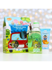VILSEN Подарочный набор Для детей Mini Me Сладкое путешествие (Гель-шампунь 500 мл+ Зубная паста 75 мл)