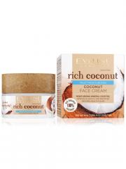EVELINE Rich Coconut Мультифункциональный кокосовый крем для лица для сухой и чувствительной кожи 50 мл