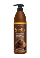 ECLAIR Шампунь для волос ERSOLLE шоколодный для интенсивного ухода за жирными волосами 1000 мл