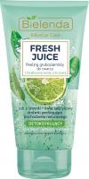 BIELENDA Fresh Juice Интенсивный детоксифицирующий скраб Лайм 150 г