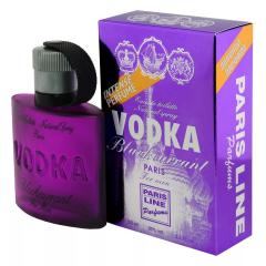PARIS LINE Vodka Blackcurrant Intense Perfume men 100 ml edt
