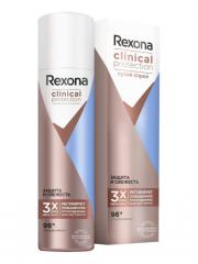 REXONA Clinical Protection Антиперспирант-спрей Защита и свежесть 150 мл