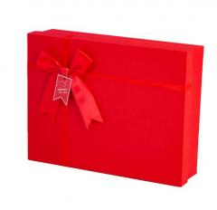 Коробка подарочная 16,5*11,5*6 см, красная
