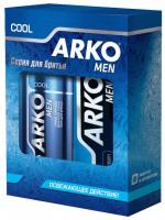 ARKO Набор Cool (Пена для бритья 200 мл + Мыло 90 г)