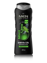 IRIS Men Body&Hair Шампунь-гель мужской 2в1 Mint Lime 400 мл