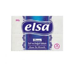 ELSA Туалетное мыло Белое 125 г *4 шт упак