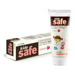 LION Kids Safe Паста зубная детская со вкусом клубники 90 г