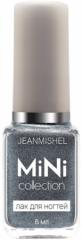 JEANMISHEL Mini Лак для ногтей №300 Сталь с серебрянным песком с блестками 6 мл