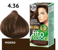 ФИТОКОСМЕТИК Fitocolor Стойкая крем-краска для волос 4.36 Мокко 115 мл