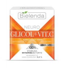 BIELENDA Neuro Glicol+Vit.C Увлажняющий крем активатор блеска и молодости кожи SPF20 дневной 50 мл