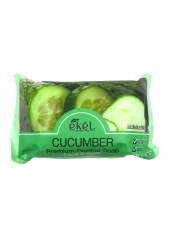EKEL Premium Peeling Soap Cucumber Мыло-скраб для лица и тела Огурец 150 г