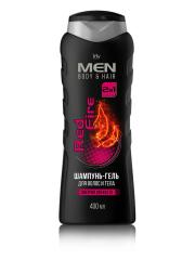IRIS Men Body&Hair Шампунь-гель мужской 2в1 Red Fire 400 мл
