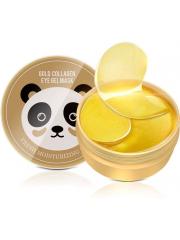 SERSANLOVE Panda Гидрогелевые патчи Gold Collagen, 60 шт