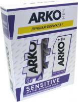 ARKO Набор Sensitive (Пена для бритья 200 мл + Гель для душа Crystal)