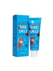 CONSLY Kids Dino's Smile Паста зубная гелевая детская с ксилитом и вкусом шоколадного печенья 60 г