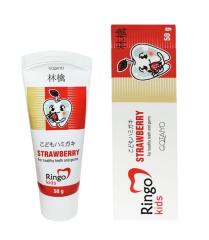 RINGO Strawberry Детская зубная паста 50 г (Япония)