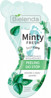 BIELENDA Minty Fresh Foot Care Освежающий разглаживающий скраб для ног 10 г