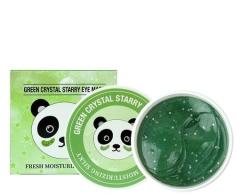 SERSANLOVE Panda Гидрогелевые патчи Green Crystal Starry, 60 шт