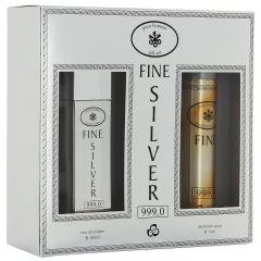 КПК-ПАРФЮМ Fine Silver Набор для мужчин (Туалетная вода для мужчин 100 мл + Дезодорант 75 мл)