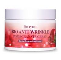 DEOPROCE Bio Anti-Wrinkle Pomegranate Cream Биокрем против морщин с экстрактом граната 100 г