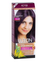 ELITAN Стойкая крем-краска для волос №3.66 марокканский инжир