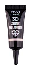 EVA 3D Shine Diamond Глиттер для лица гелевый Аквамарин 7 мл