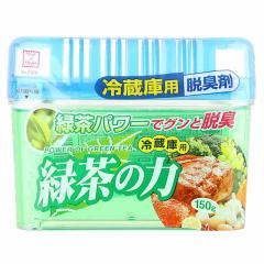 KOKUBO Поглотитель неприятных запахов для холодильника с ароматом зеленого чая, 150 г (Япония)