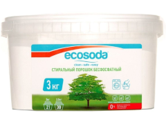 ECOSODA Стиральный порошок бесфосфатный для цветного белья Ecosoda Color 3000 г