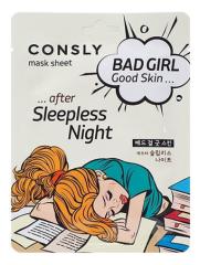 CONSLY Bad Girl Good Skin After Sleepless Night Mask Sheet Маска тканевая После бессонной ночи 23 мл