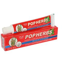 ТАИЛАНД By POP. POP Herbs Зубная паста бамбуковый уголь с солью 40 гр.