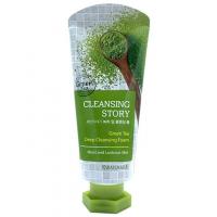 WELCOS Cleansing Story Foam Cleansing Green Tea Пенка для лица 120 г