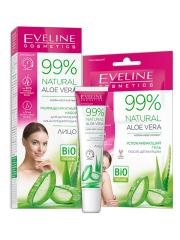 EVELINE 99% Natural Aloe Vera Набор (Ультраделикатный крем для депиляции лица и подбородка 20 мл + успокаивающий гель после депиляции 2х5 мл)