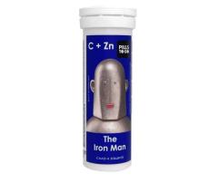 БАД The Iron Man Витамин С 500 мг + цинк 25 мг, 10 шипучих таблеток