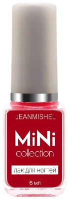 JEANMISHEL Mini Лак для ногтей №150 Насыщенный красный 6 мл