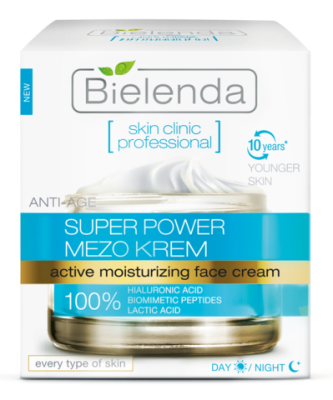 BIELENDA Skin Clinic Professional Крем для лица с гиалуроновой кислотой день/ночь 50 мл