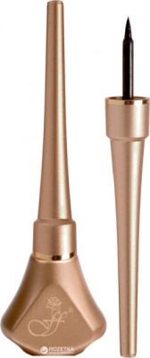 FFLEUR E-508 Подводка для глаз с фетровым аппликатором Черная 5,5 мл купить с доставкой по выгодной цене