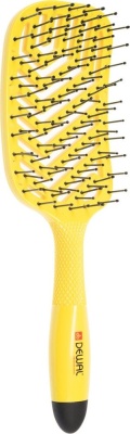 DEWAL Banana Щетка массажная для укладки продувная, прямоугольная, пластиковый штифт 13 рядов BNN86