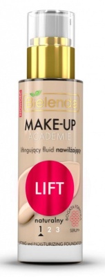 BIELENDA Make-up Academie Подтягивающий увлажняющий тональный крем №1 светлый 30 г купить с доставкой по выгодной цене