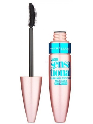 MAYBELLINE Lash Sensational Тушь для ресниц Черная Водостойкая 9,5 мл  купить с доставкой по выгодной цене