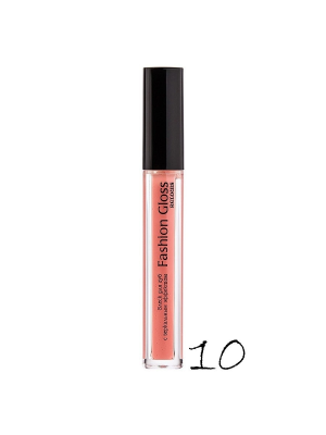 RELOUIS Блеск для губ с зеркальным эффектом Fashion Gloss тон 10 Соблазн Бали 3,7 г
