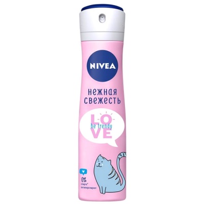 NIVEA Антиперспирант-спрей LOVE Be Trendy Нежная Свежесть 150 мл