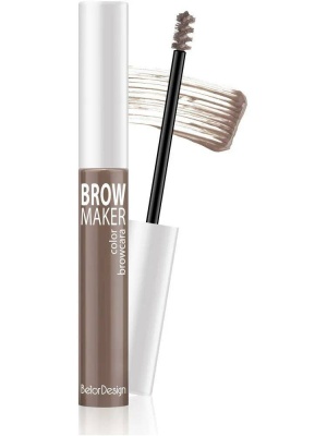 BELOR DESIGN Тушь для бровей Brow Maker, тон 014 Светло-русый 6,6 г