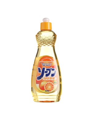 KANEYO Жидкость для мытья посуды Сладкий апельсин, 600 мл (Япония)