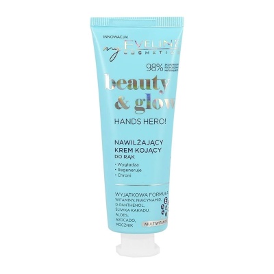 EVELINE Beauty & Glow Увлажняюще-успокаивающий крем для рук 50 мл